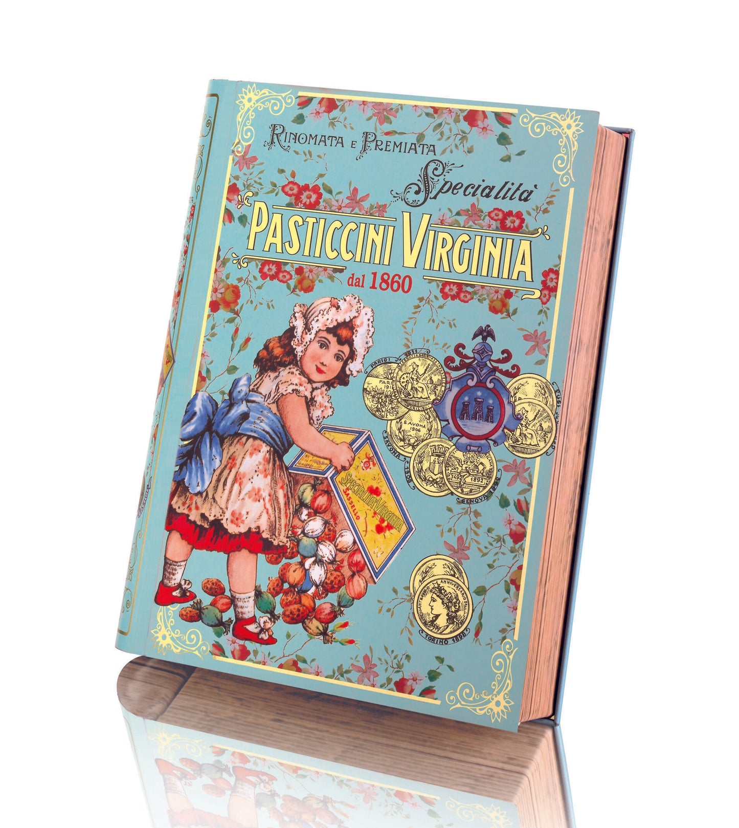 VIRGINIA LIBRO LATTA PASTICCINI ASSORTITI 200GR