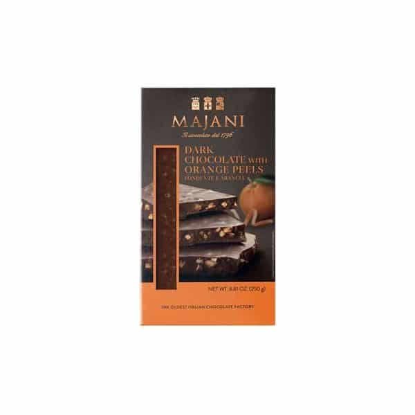 Majani maxi Tavoletta Cioccolata Fondente e Arancia g250