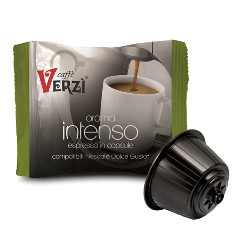 Caffè Verzì Aroma Intenso Capsule Compatibili Nescafè Dolce Gusto