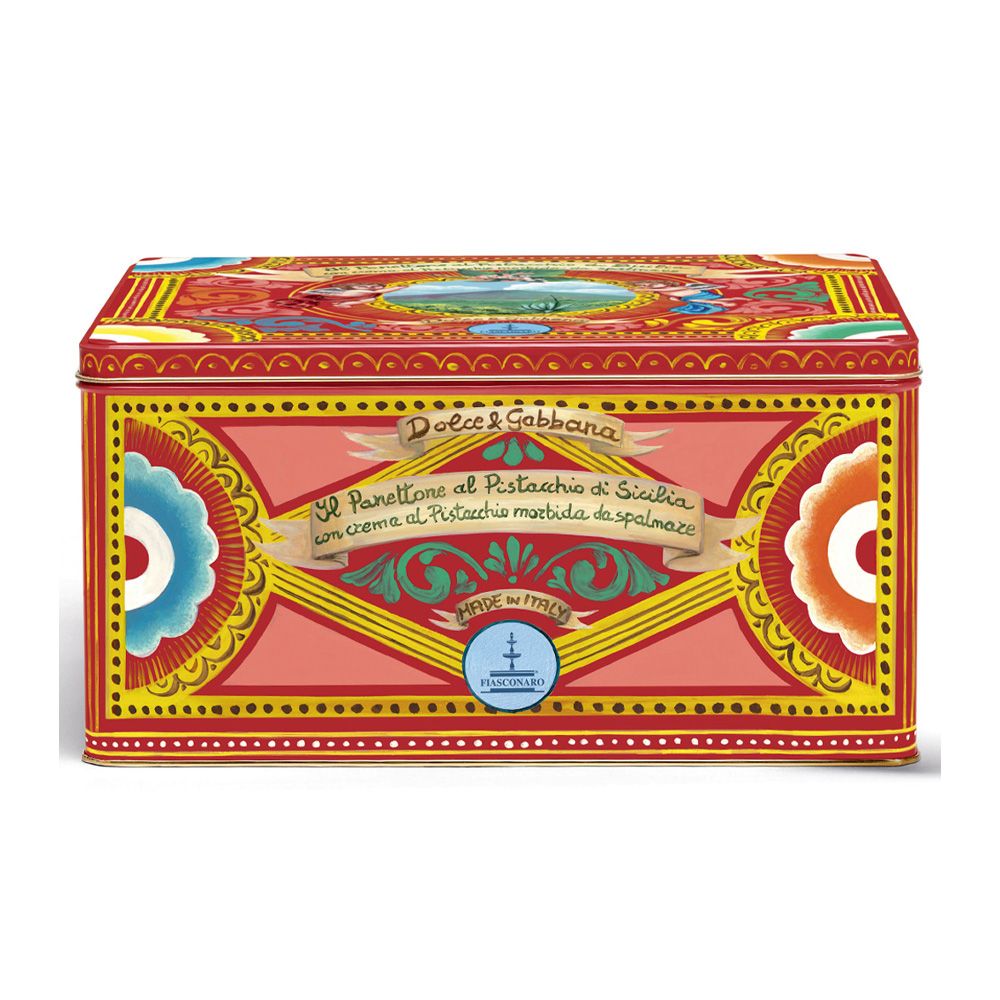 PANETTONE FIASCONARO DOLCE E GABBANA AI PISTACCHI DI SICILIA 600GR
