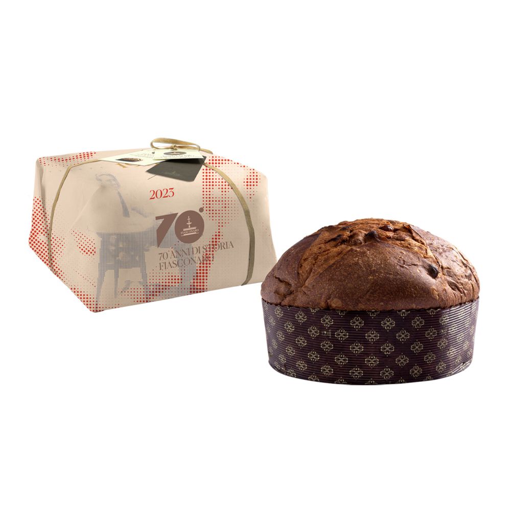 PANETTONE FIASCONARO TRADIZIONALE 70° ANNIVERSARIO 1KG