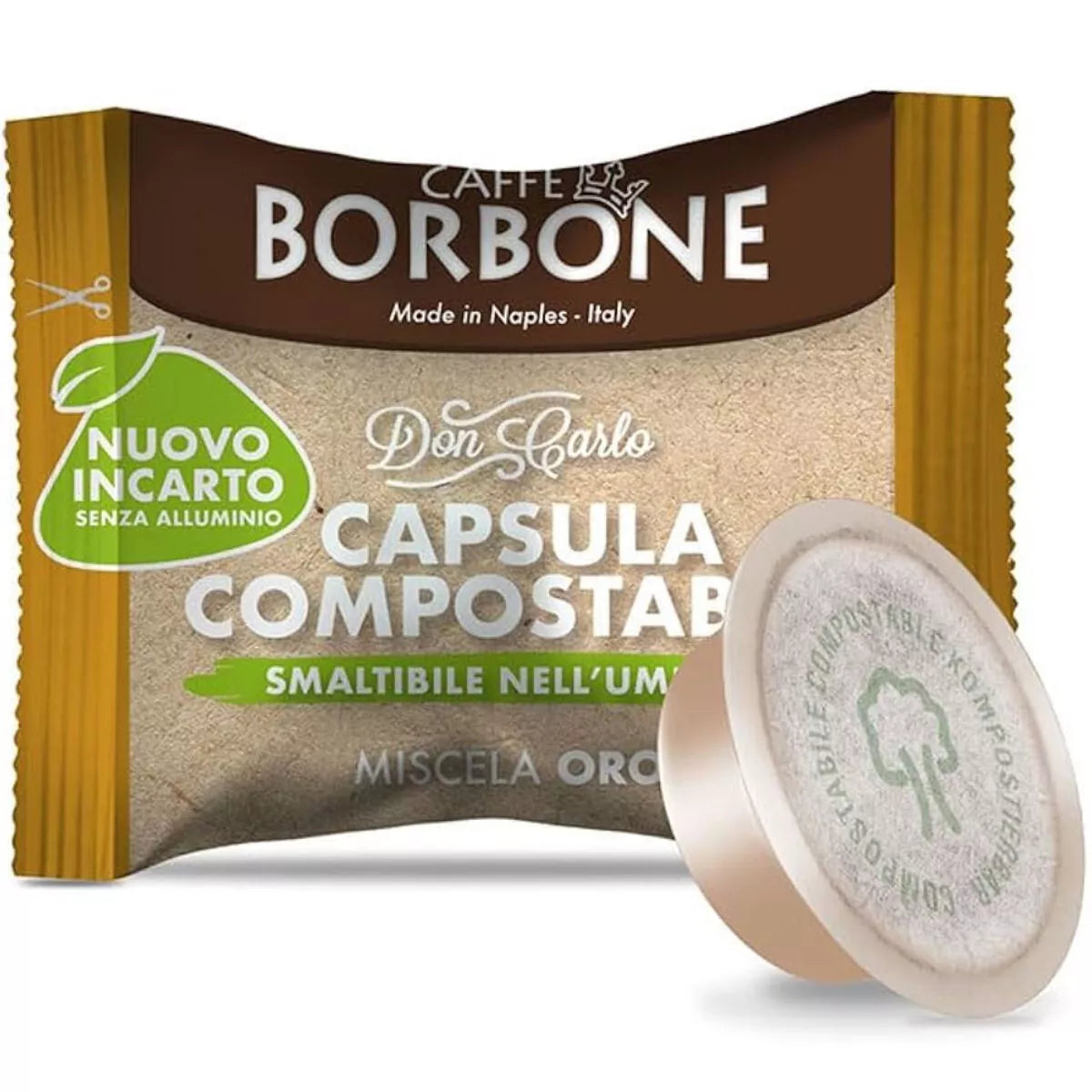 CAFFE' BORBONE DON CARLO CAPSULA COMPATIBILE A MODO MIO MISCELA ORO