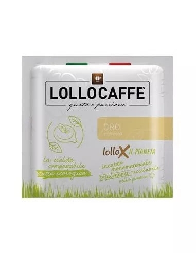 CAFFÈ LOLLO CIALDA COMPOSTABILE MISCELA ORO