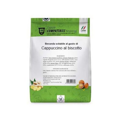 GATTOPARDO CAPSULA COMPATIBILE NESPRESSO CAPPUCCINO AL BISCOTTO