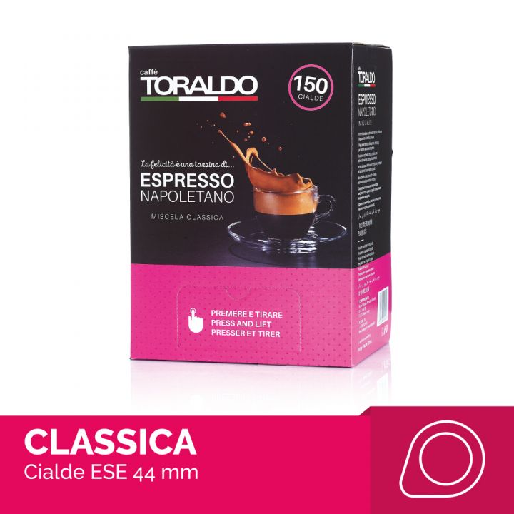 CAFFÈ TORALDO CIALDA COMPOSTABILE, MISCELA CLASSICA