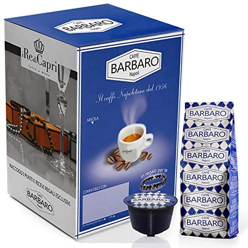 CAFFÈ BARBARO CREMOSO NAPOLI CAPSULA COMPATIBILE NESCAFE' DOLCE GUSTO