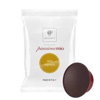 CAFFÈ LOLLO CAPSULA COMPATIBILE A MODO MIO MISCELA ORO