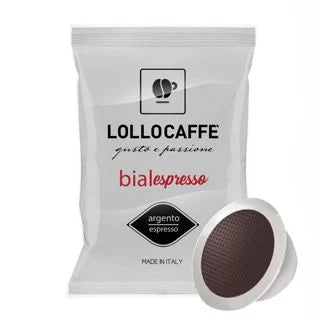 CAFFÈ LOLLO CAPSULA COMPATIBILE BIALETTI MISCELA ARGENTO