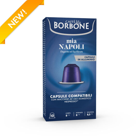 CAFFÈ BORBONE CAPSULA COMPATIBILE NESPRESSO ALLUMINIO NAPOLI