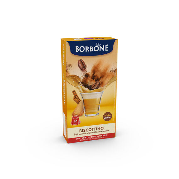 CAFFÈ BORBONE BISCOTTINO CAPSULA COMPATIBILE NESPRESSO