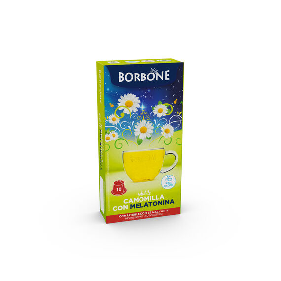 CAFFÈ BORBONE CAMOMILLA E MELATONINA CAPSULA COMPATIBILE NESPRESSO