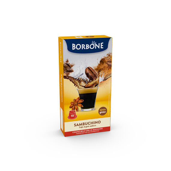 CAFFÈ BORBONE CAFFE' E SAMBUCA CAPSULA COMPATIBILE NESPRESSO