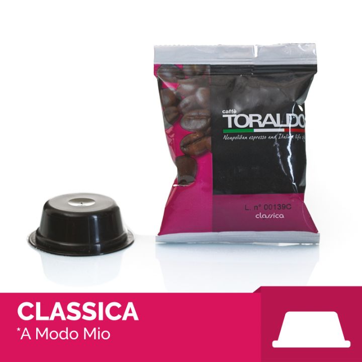 CAFFÈ TORALDO CAPSULA COMPATIBILE A MODO MIO MISCELA CLASSICA
