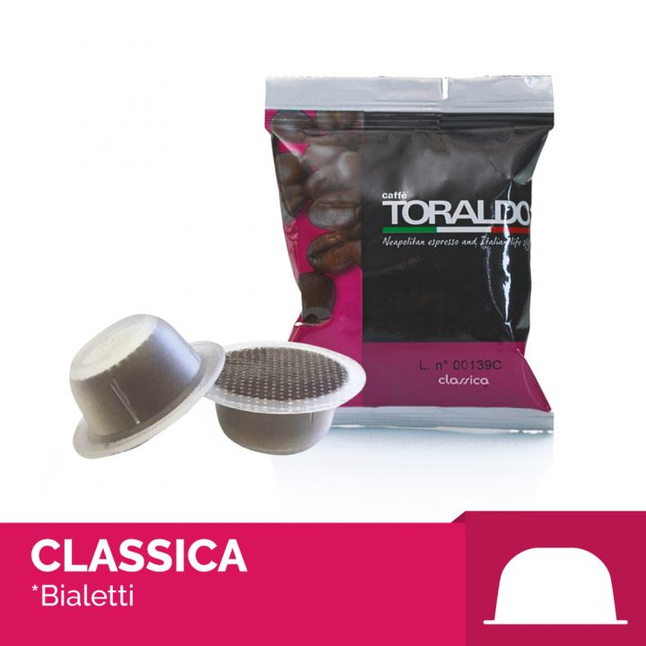 CAFFÈ TORALDO CAPSULA COMPATIBILE BIALETTI MISCELA CLASSICA
