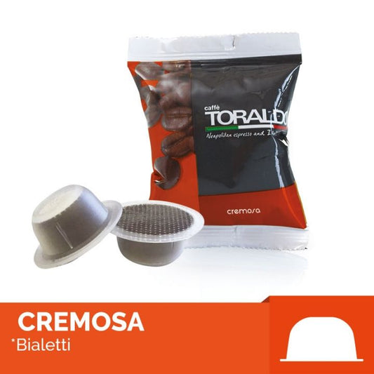 CAFFÈ  TORALDO CAPSULA COMPATIBILE BIALETTI MISCELA CREMOSA