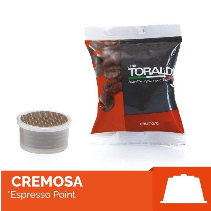 CAFFÈ TORALDO CAPSULA COMPATIBILE ESPRESSO POINT MISCELA CREMOSA
