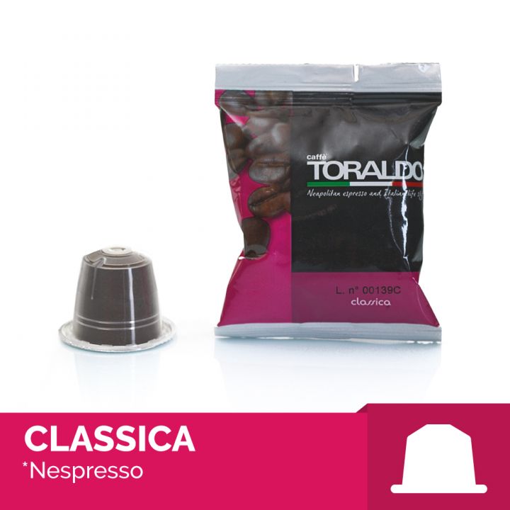 CAFFÈ TORALDO CAPSULA COMPATIBILE NESPRESSO MISCELA CLASSICA