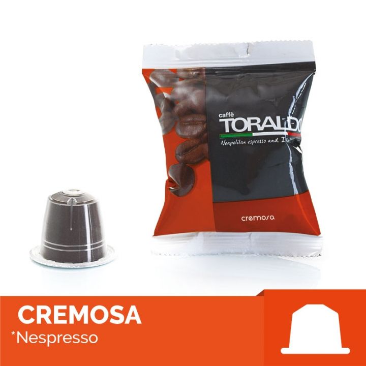 CAFFÈ TORALDO CAPSULA COMPATIBILE NESPRESSO MISCELA CREMOSA