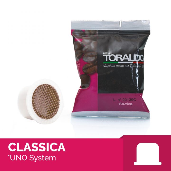 CAFFÈ TORALDO CAPSULA COMPATIBILE UNO SYSTEM MISCELA CLASSICA