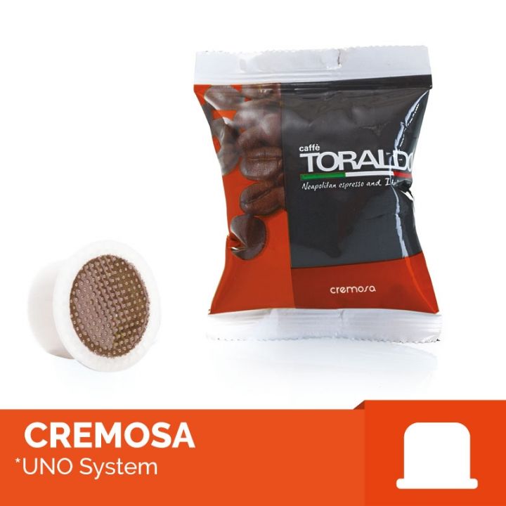 CAFFÈ TORALDO CAPSULA COMPATIBILE UNO SYSTEM MISCELA CREMOSA