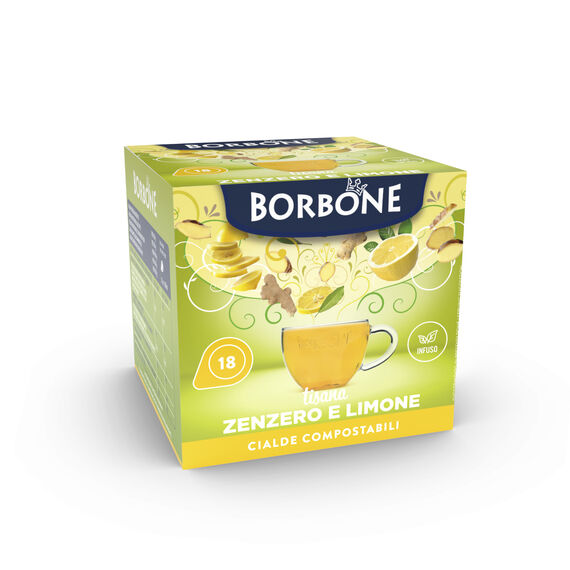 CAFFÈ BORBONE CIALDA TISANA ZENZERO E LIMONE