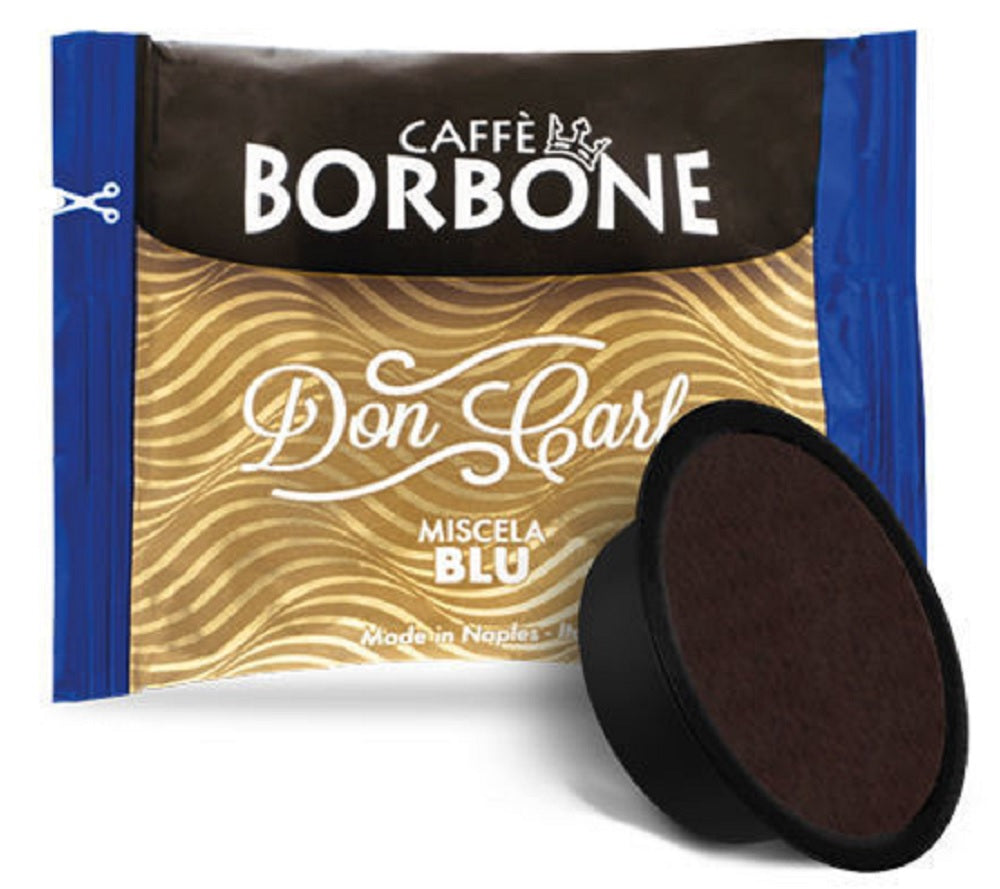 CAFFE' BORBONE DON CARLO CAPSULA COMPATIBILE A MODO MIO MISCELA BLU