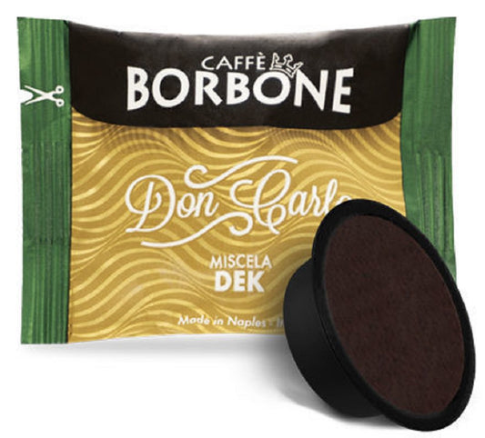 CAFFE' BORBONE DON CARLO CAPSULA COMPATIBILE A MODO MIO MISCELA DEK