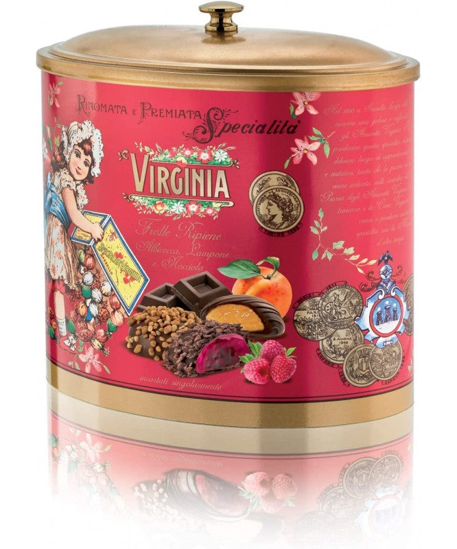 VIRGINIA FROLLE RIPIENE ALBICOCCA, LAMPONE, NOCCIOLA