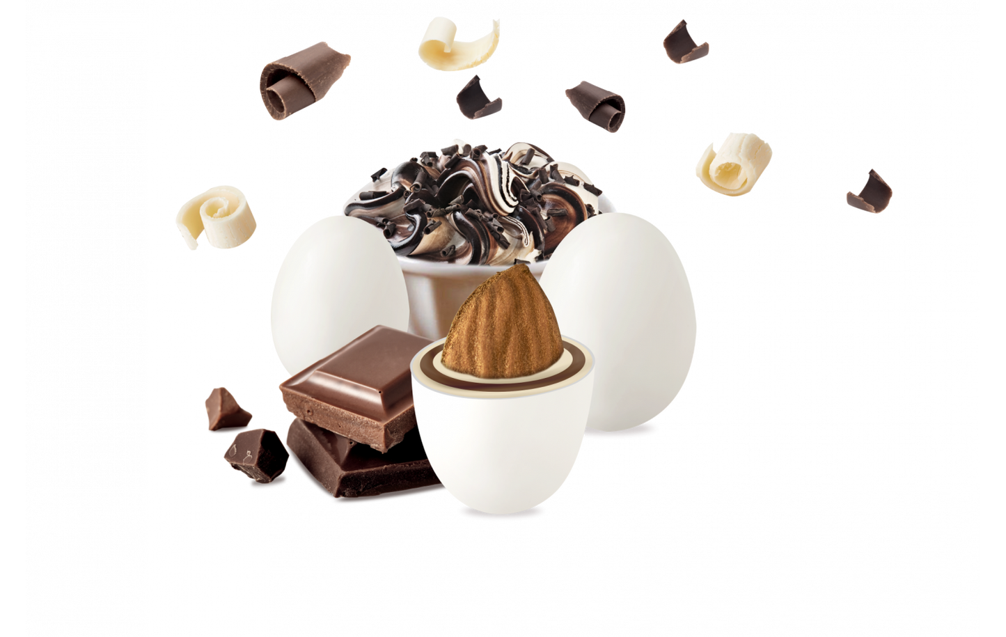 CONFETTI MAXTRIS CIOCCOMANDORLA AFFOGATO AL CIOCCOLATO