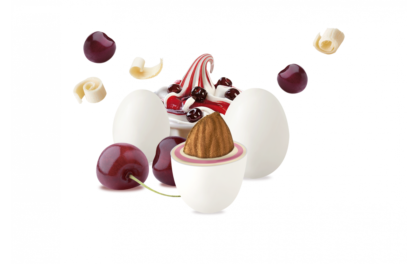 CONFETTI MAXTRIS CIOCCOMANDORLA AFFOGATO ALL'AMARENA