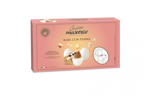 CONFETTI MAXTRIS CIOCCOMANDORLA BABA' CON PANNA