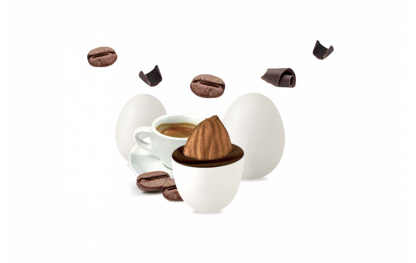 CONFETTI MAXTRIS CIOCCOMANDORLA CAFFE' ESPRESSO NAPOLETANO