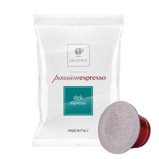 CAFFÈ LOLLO CAPSULA COMPATIBILE NESPRESSO MISCELA DEK