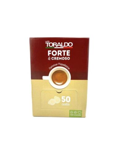 CAFFÈ TORALDO CIALDA COMPOSTABILE, MISCELA FORTE E CREMOSA