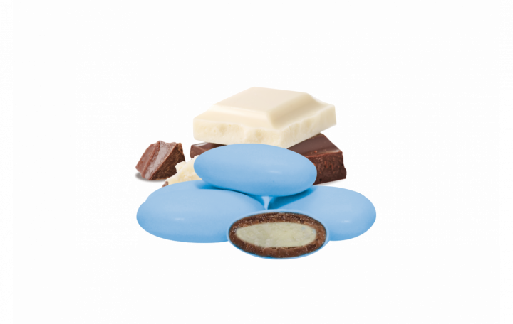 CONFETTI MAXTRIS TWO MILK CLASSICO AZZURRO