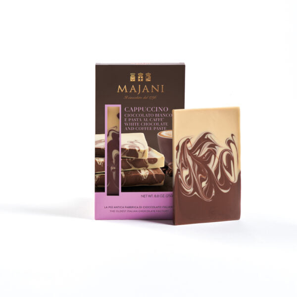 Maxi Tavoletta Snap Cappuccino- Majani 250 gr.