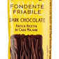 Scorza Cioccolata d`anatra fondente 60%, finissimo cioccolato extra fondente, Majani