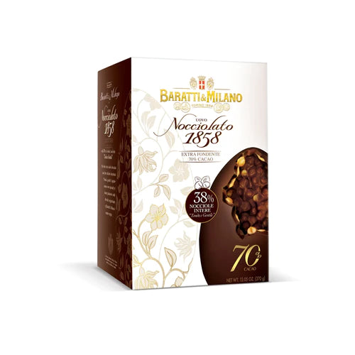 Baratti & Milano Uovo Nocciolato Fondente 70% Cacao 370g