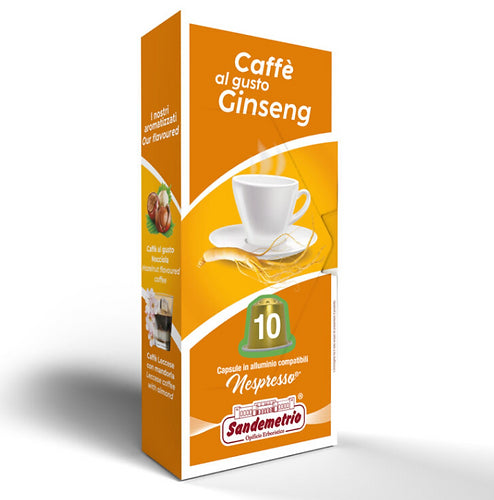 Sandemetrio Capsula Nespresso Caffè Ginseng