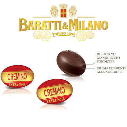 Baratti & Milano Ovetti Cremino Extra Noir 500 Gr