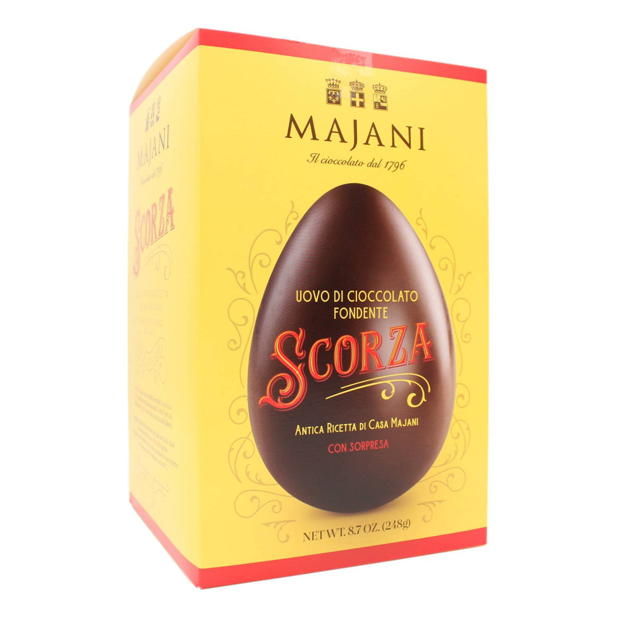 MAJANI UOVO FONDENTE CIOCCOLATA SCORZA 248 GR