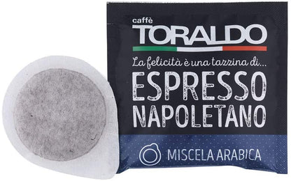 CAFFÈ TORALDO CIALDA COMPOSTABILE, MISCELA ARABICA