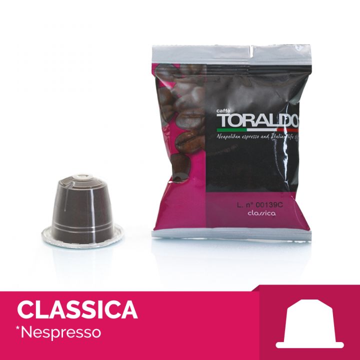 CAFFÈ  TORALDO CAPSULA COMPATIBILE NESPRESSO MISCELA CLASSICA