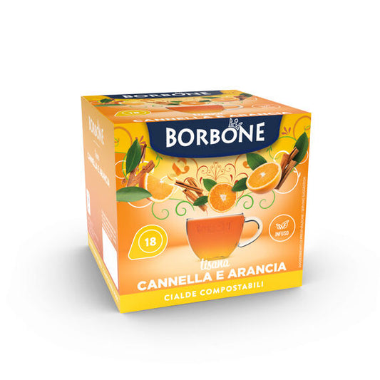 CAFFÈ BORBONE CIALDA TISANA CANNELLA E ARANCIA