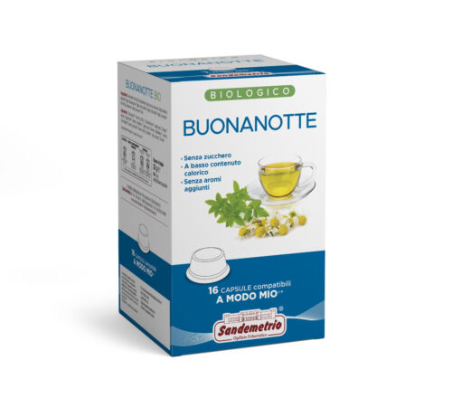 SANDEMETRIO TISANA BUONANOTTE CAPSULA COMPATIBILE A MODO MIO